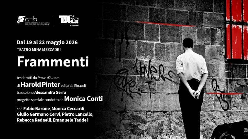 Brescia, Monica Conti in scena con “Frammenti” al Teatro Mina Mezzadri — Teatro a Brescia, Teatro Mezzadri