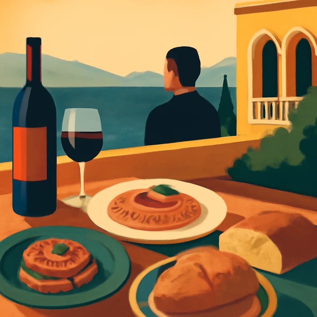 La cucina Mediterranea incontra il Lago di Garda — Food a Gardone Riviera, provincia di Brescia, Ristorante Alexander