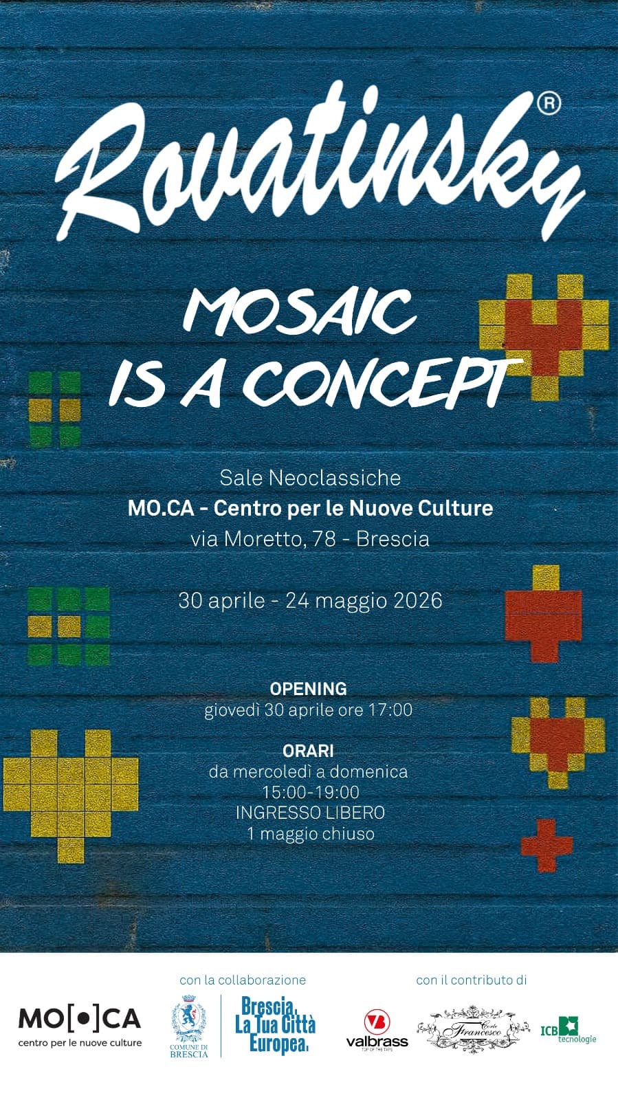 Mosaic Is a Concept — Mostre a Brescia, domenica 24 maggio