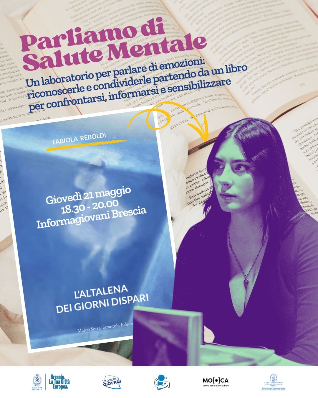 L’altalena dei giorni dispari — Cultura a Brescia, giovedì 21 maggio