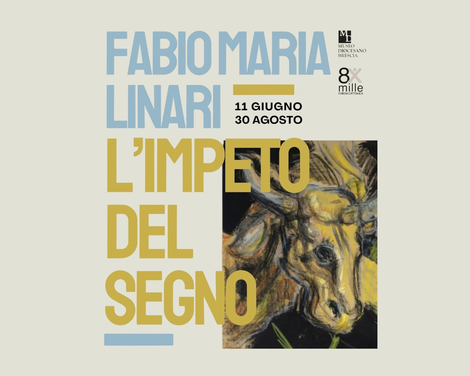 Fabio Maria Linari. L’impeto del Segno — Mostre a Brescia, 11 giugno – 30 agosto