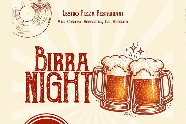 Serata di degustazione birra al Lestro Pizza Restaurant di Brescia — Food a Brescia, Lestro Pizza Restaurant