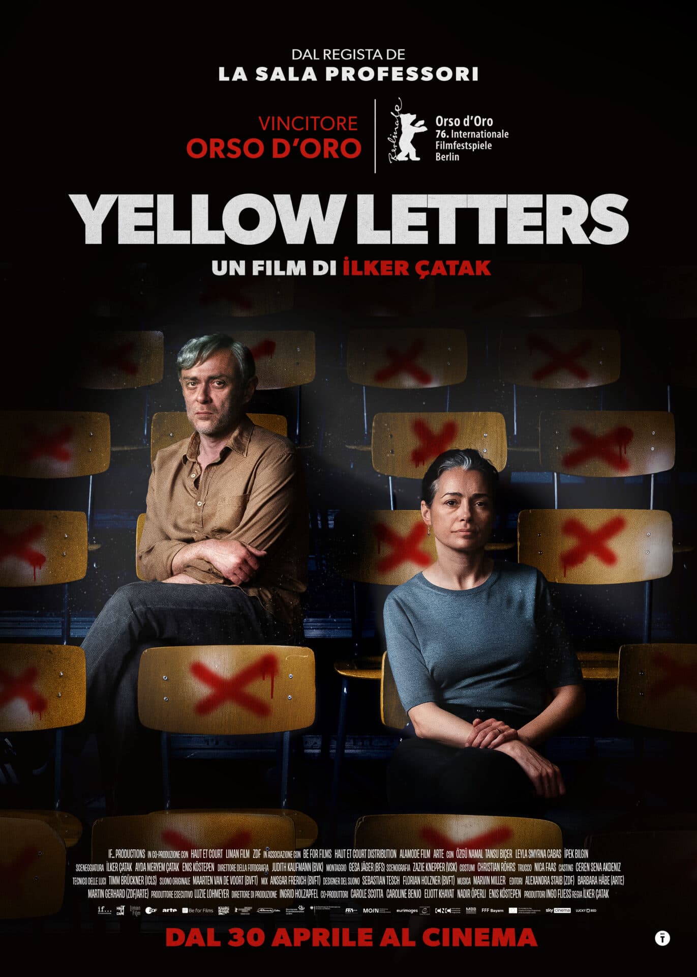 Yellow Letters — Cinema a Brescia, Cinema Nuovo Eden