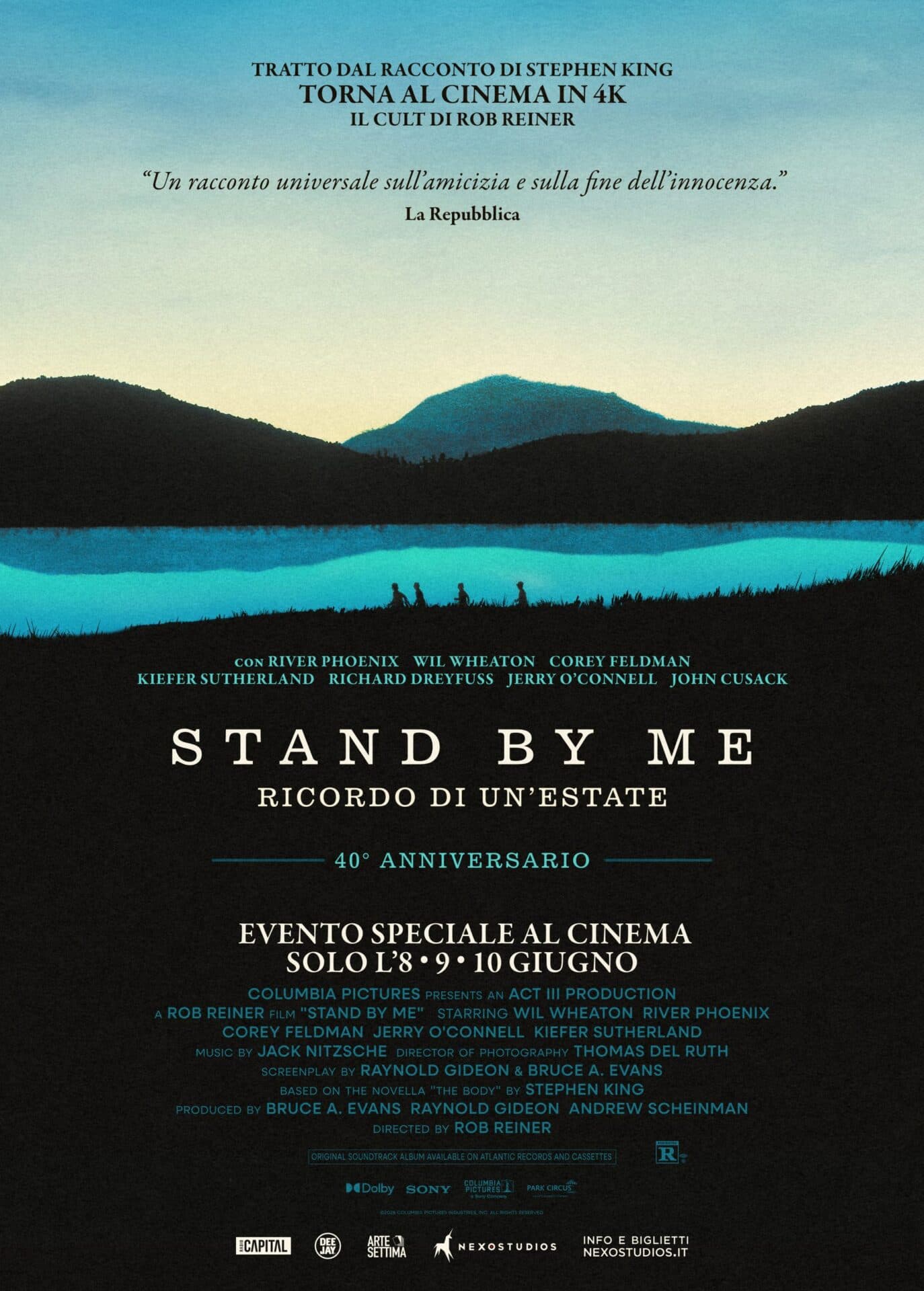 Stand By Me – Ricordo di un’estate — Cinema a Brescia, Cinema Nuovo Eden
